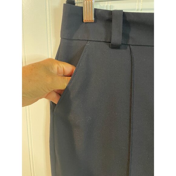 Brooks Brothers Red Fleece Womens Navy Wool-Blend Slim Fit Dress Pants Size 14 - Picture 5 of 13